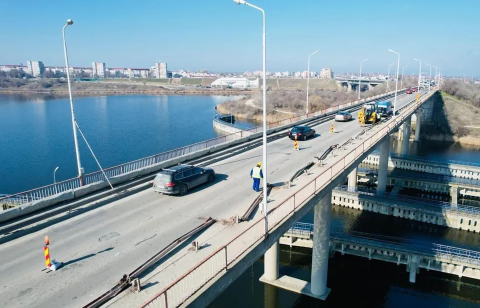 Podul din Năvodari, în reparații – foto 2