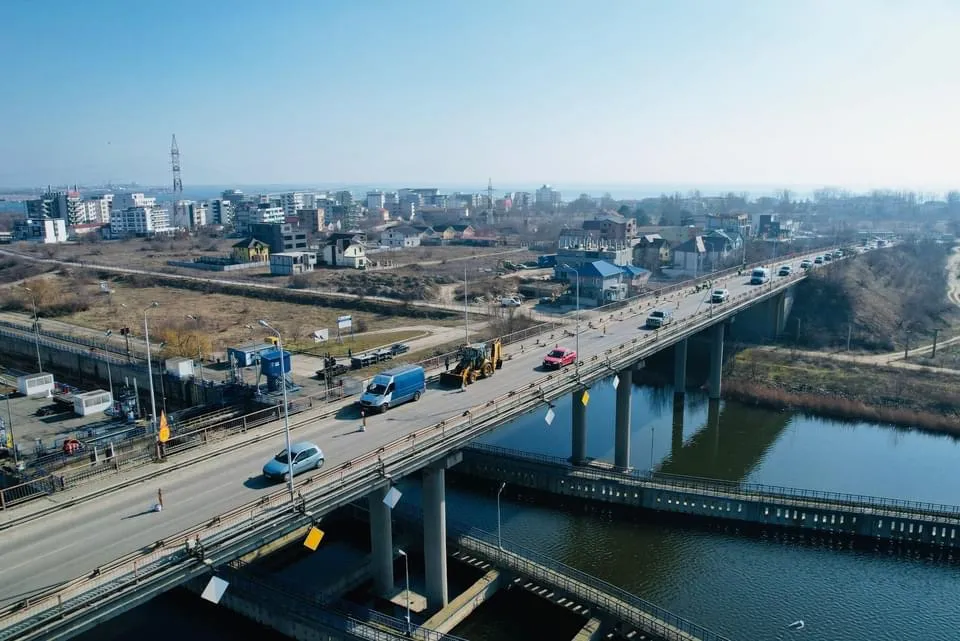 Podul din Năvodari, în reparații – foto 4