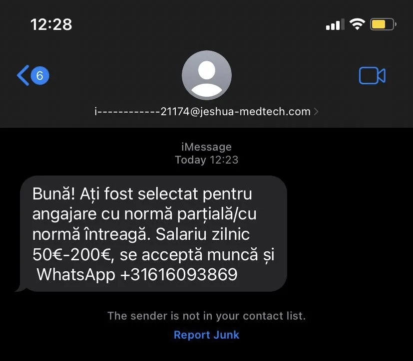 DNSC: Atenție la mesajele cu oferte FALSE de angajare! – foto 2