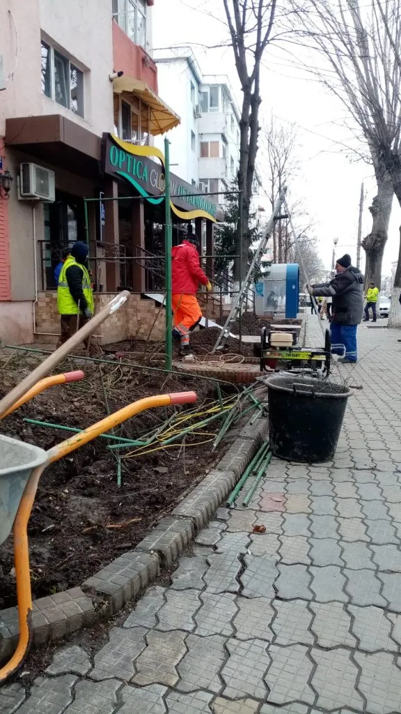 Năvodari: Lucrări de amenajare în mai multe zone din oraș – foto 4