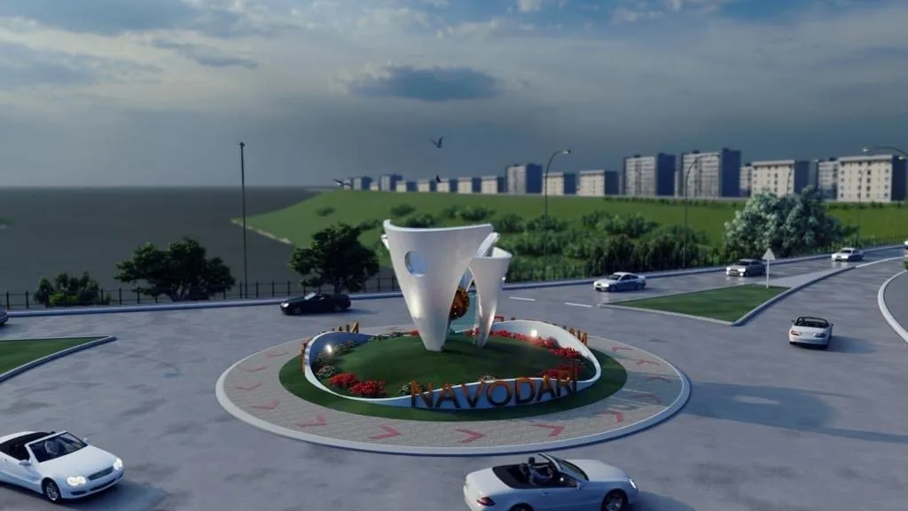 Năvodari: Începe construcția sensului giratoriu din intersecția spre Corbu – foto 3