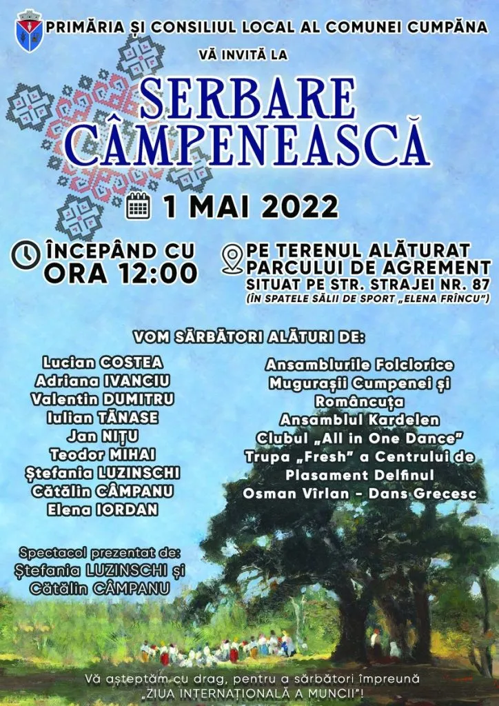 Serbare câmpenească de 1 mai la Cumpăna – foto 2