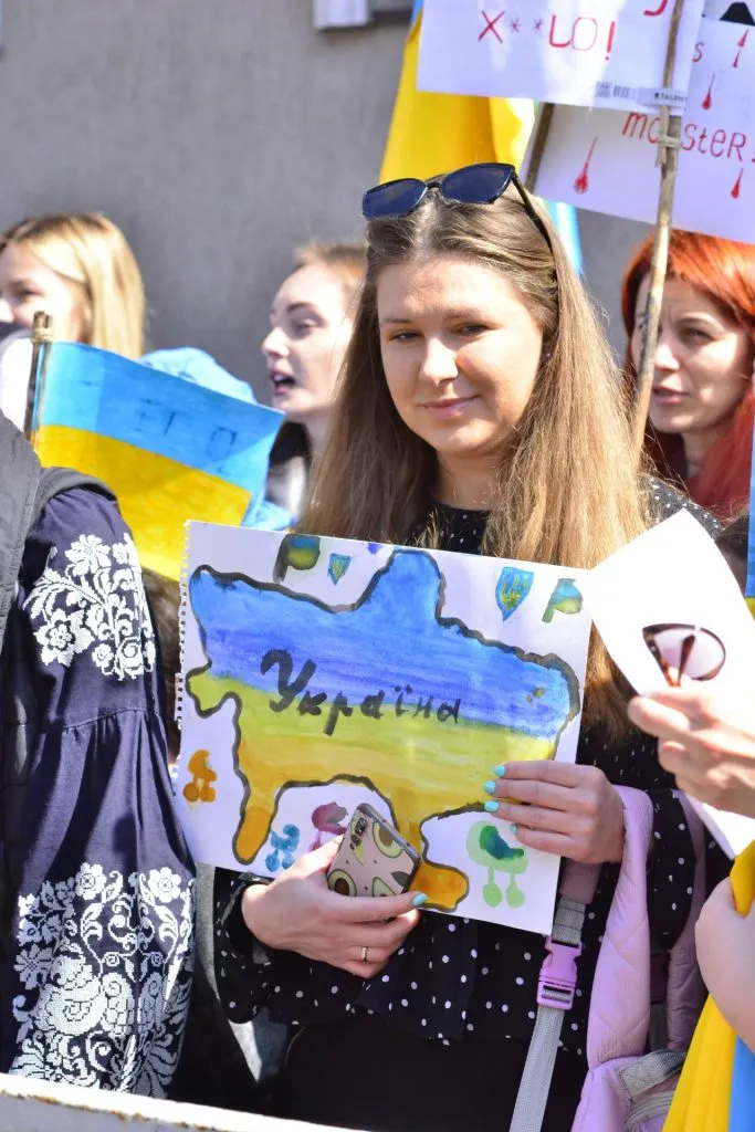 Constanța: Protest al mamelor din Ucraina față de agresiunea rusă – foto 3