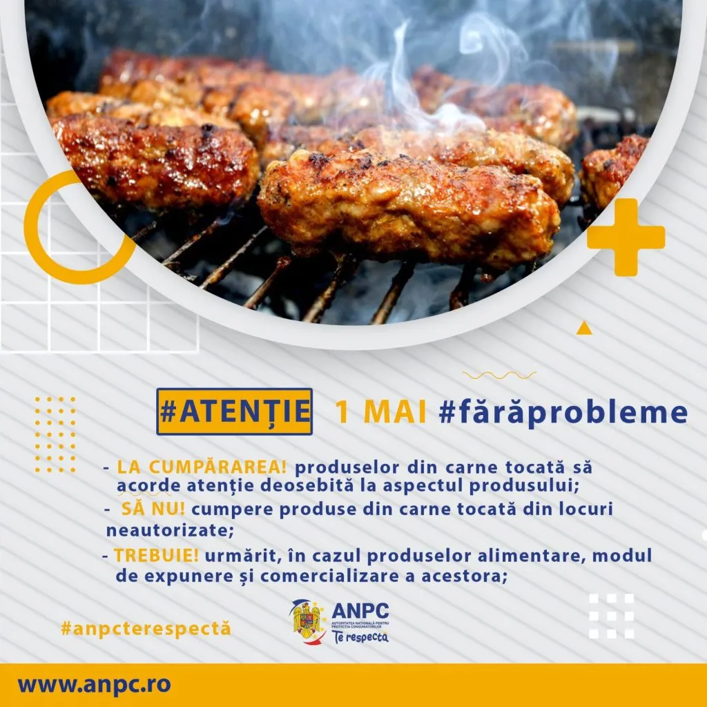 Sfaturile comisarilor ANPC de 1 Mai – foto 2
