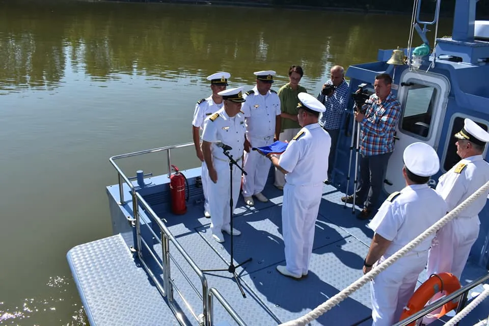 O nouă șalupă de intervenție, pe Dunăre, pentru marinarii militari – foto 3