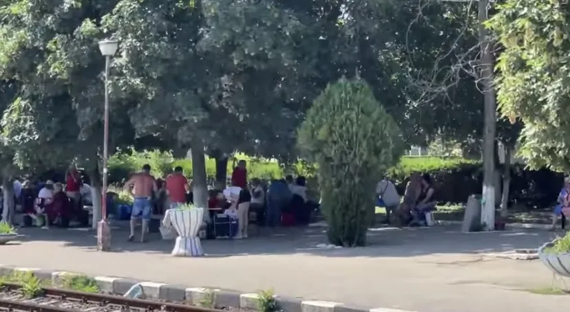 Dan Negru în gara din Eforie: „Așa arată un cod roșu de nepăsare” – foto 2