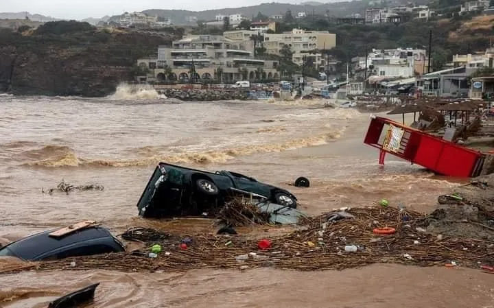 Dezastru în Creta, din cauza inundațiilor (FOTO/VIDEO) – foto 2