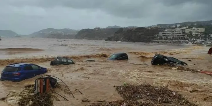 Dezastru în Creta, din cauza inundațiilor (FOTO/VIDEO) – foto 4