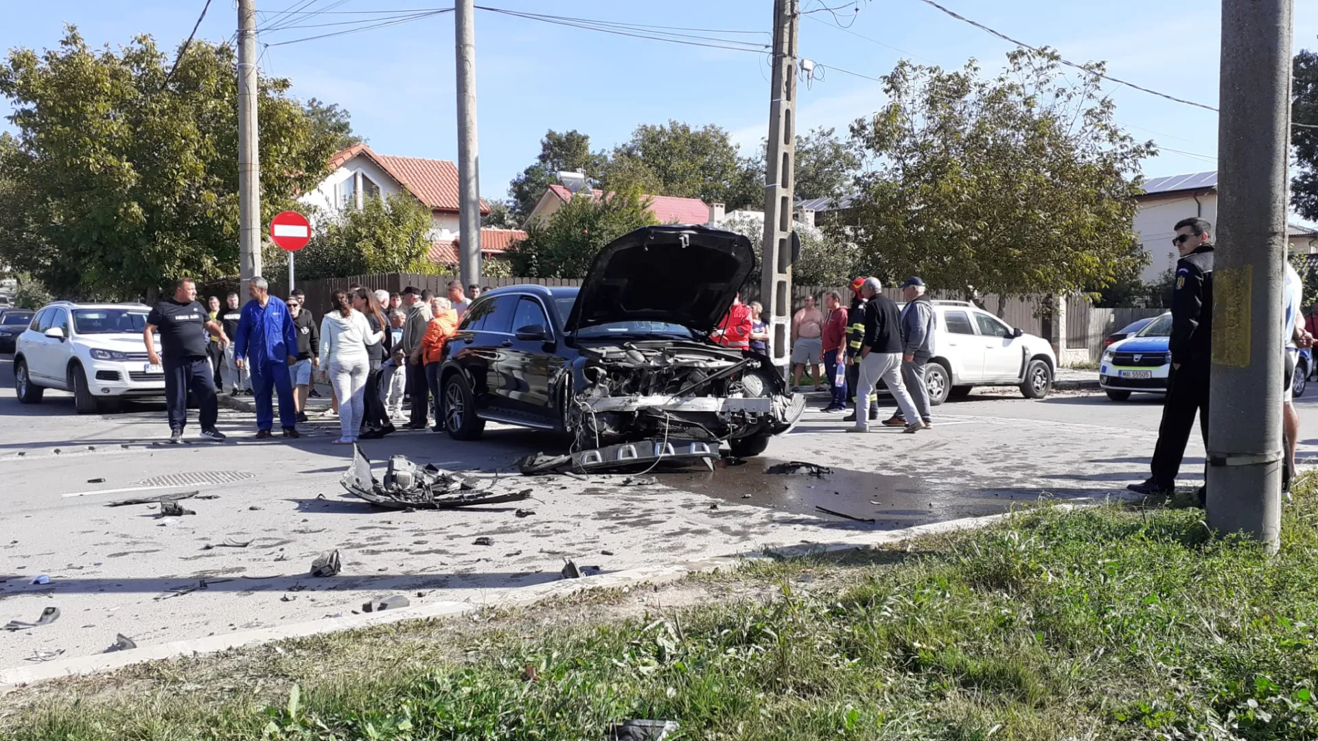 UPDATE: Accident cu trei victime în Techirghiol