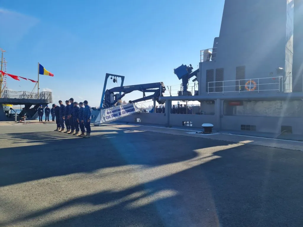Nava maritimă hidrografică „Căpitan-comandor Alexandru Cătuneanu” a revenit în Portul Constanţa – foto 4