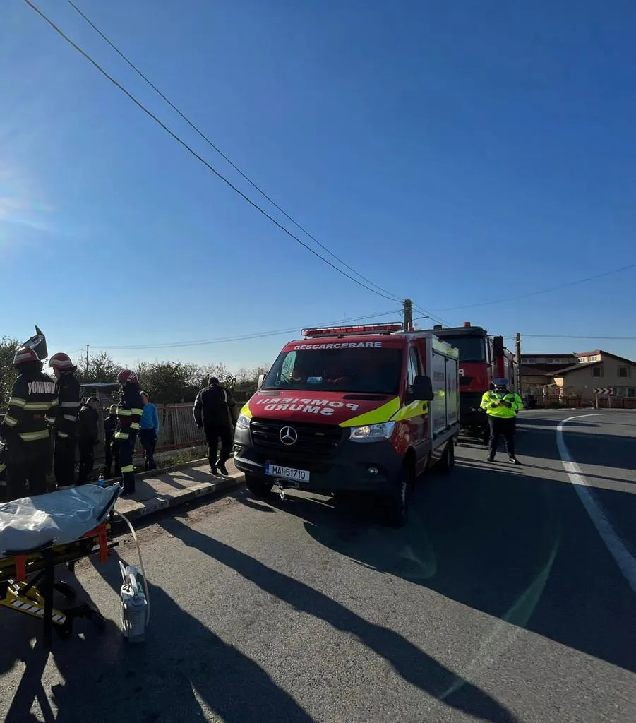 Motocicletă intrată în gard, într-o localitate tulceană – foto 2