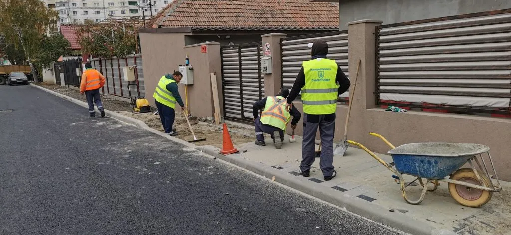 Trotuare și străzi în lucru. Zone de evitat, în Constanța – foto 4