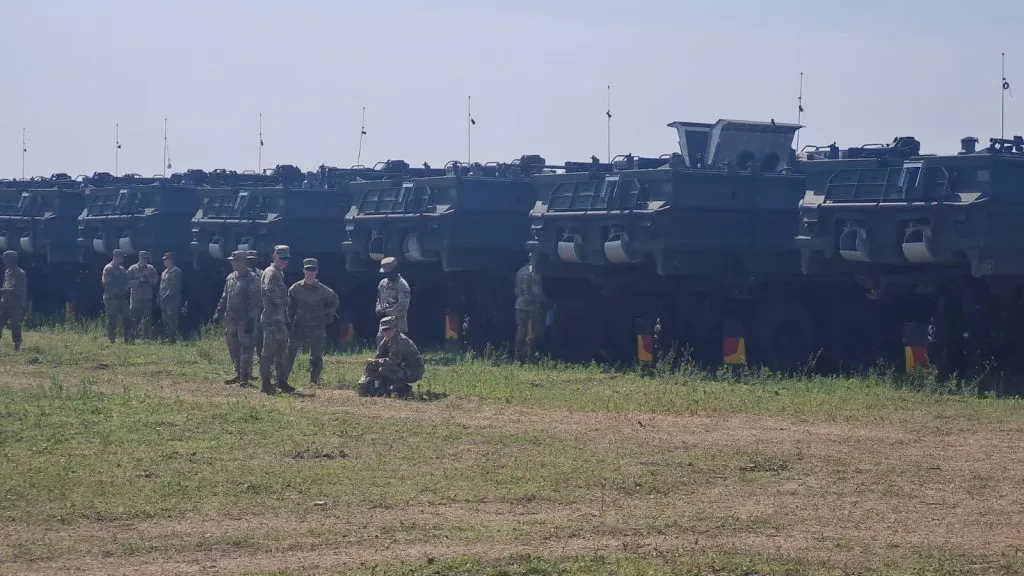 Pregătiri pentru Saber Guardian 23. Sunt testate echipamentele cu ajutorul cărora se vor ridica podurile mobile (FOTO) – foto 2