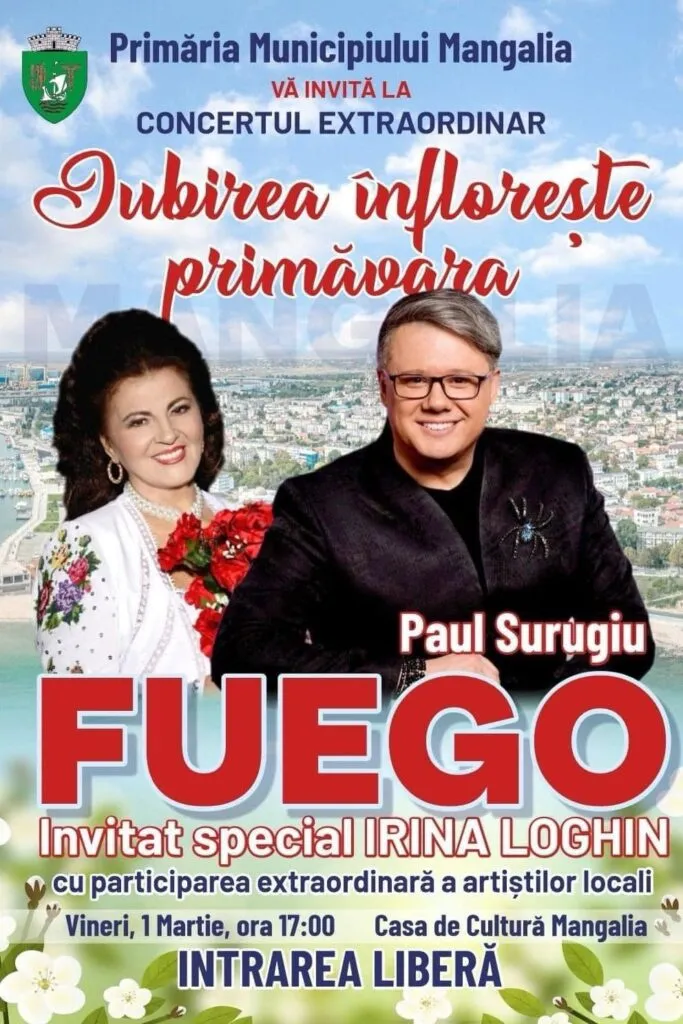 Fuego și Irina Loghin, concert la Mangalia, de 1 martie – foto 2
