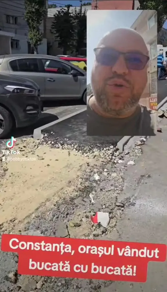 Ieri asfaltat, astăzi distrus! Trotuarul de pe Adamclisi, proprietate privată – foto 3