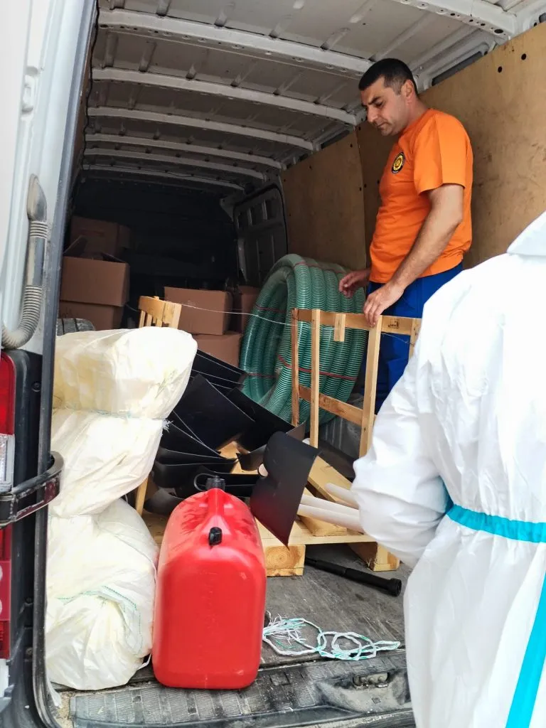 Asociația Corpul Salvatorilor Voluntari din România, în sprijinul românilor afectați de inundațiile devastatoare din Galați – foto 3
