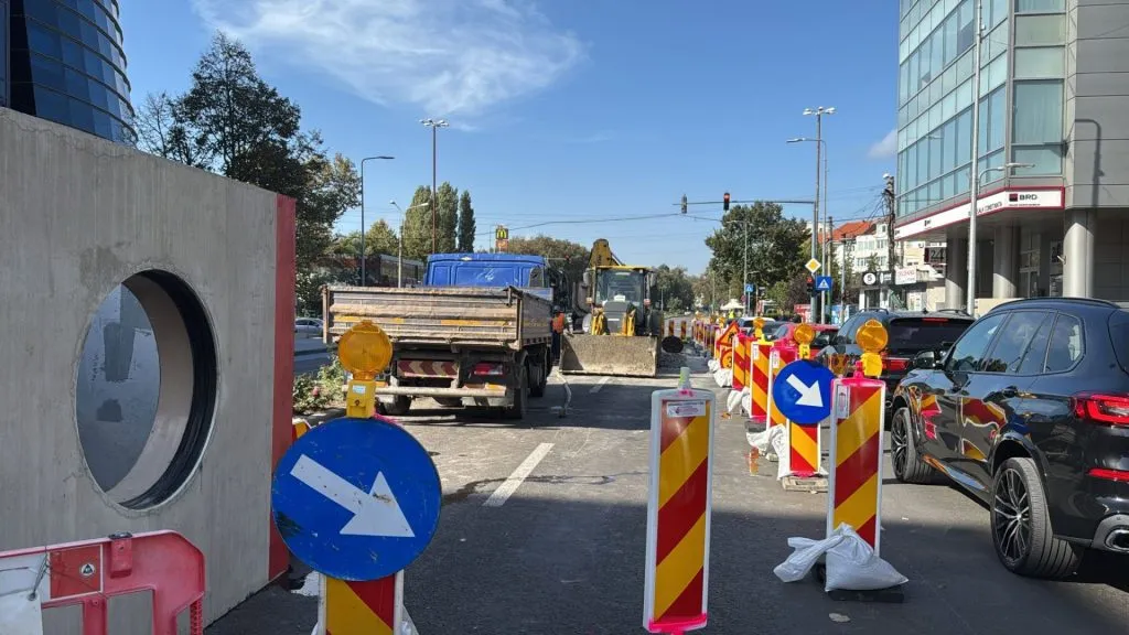 Atenție, constănțeni! Se execută lucrări majore în zona intersecției de la Delfinariu – foto 2