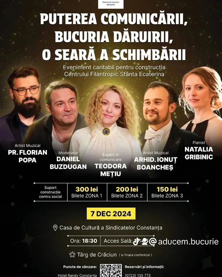 „Puterea Comunicării, Bucuria Dăruirii, O Seară a Schimbării” – Eveniment caritabil, la Constanța – foto 2