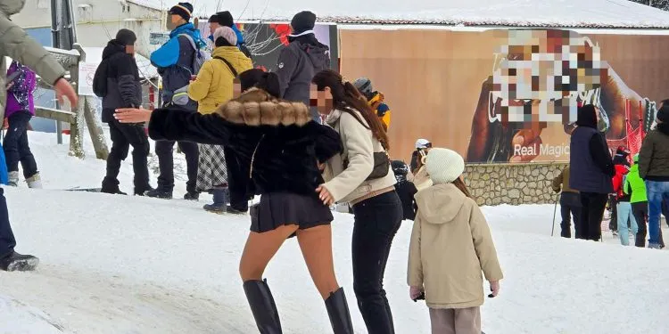 Cu gleznele la vedere, pe pârtie. Salvatorii: “Pericolul nu ține cont de brand!” (FOTO) – foto 2
