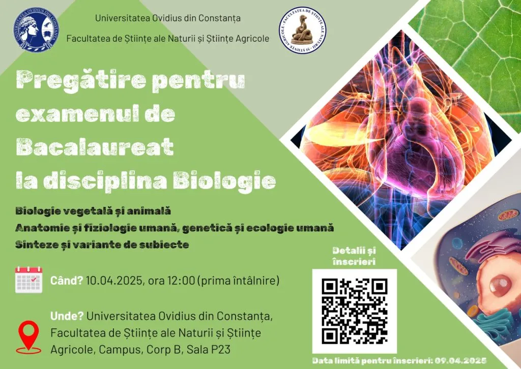 Ședințe gratuite de pregătire pentru Bacalaureat, la Universitatea Ovidius – foto 2