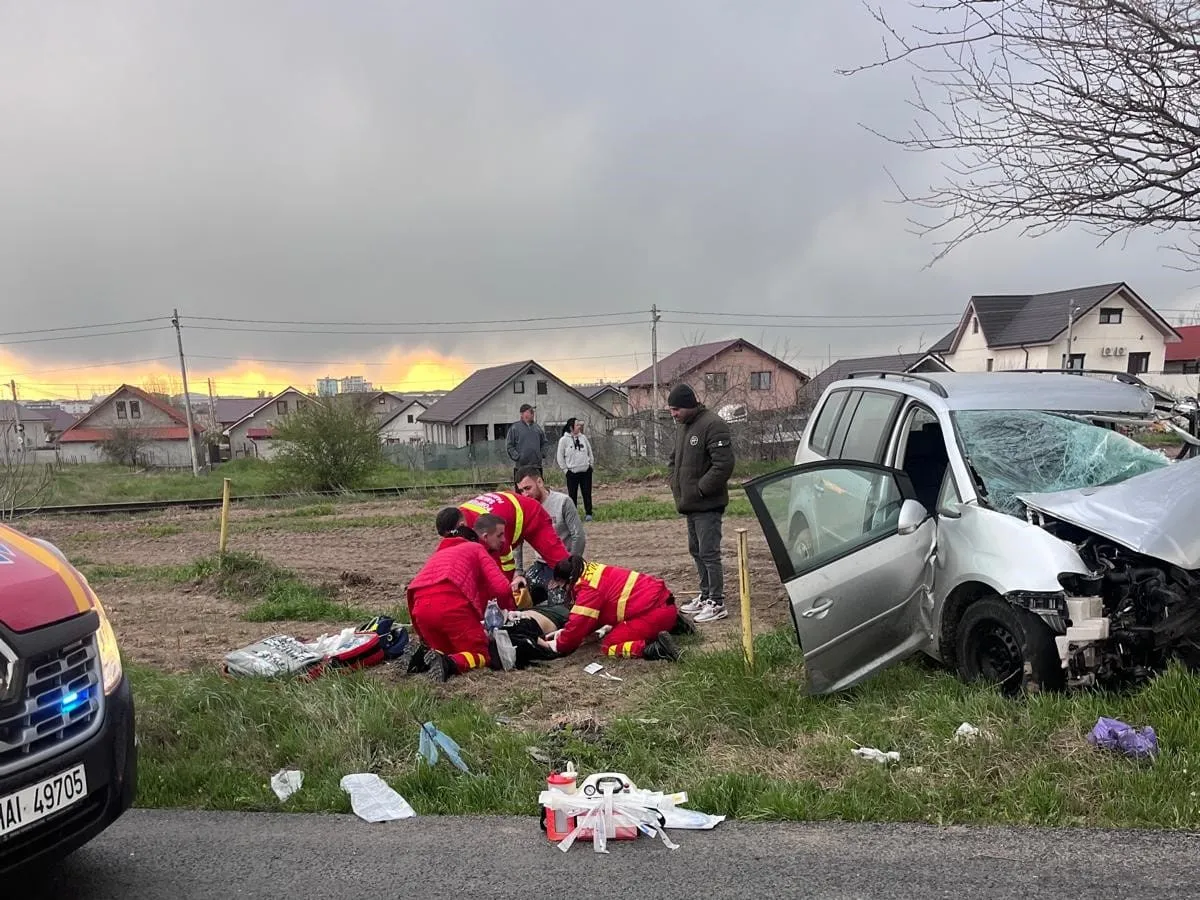 Accident cu doi morți lângă Lumina