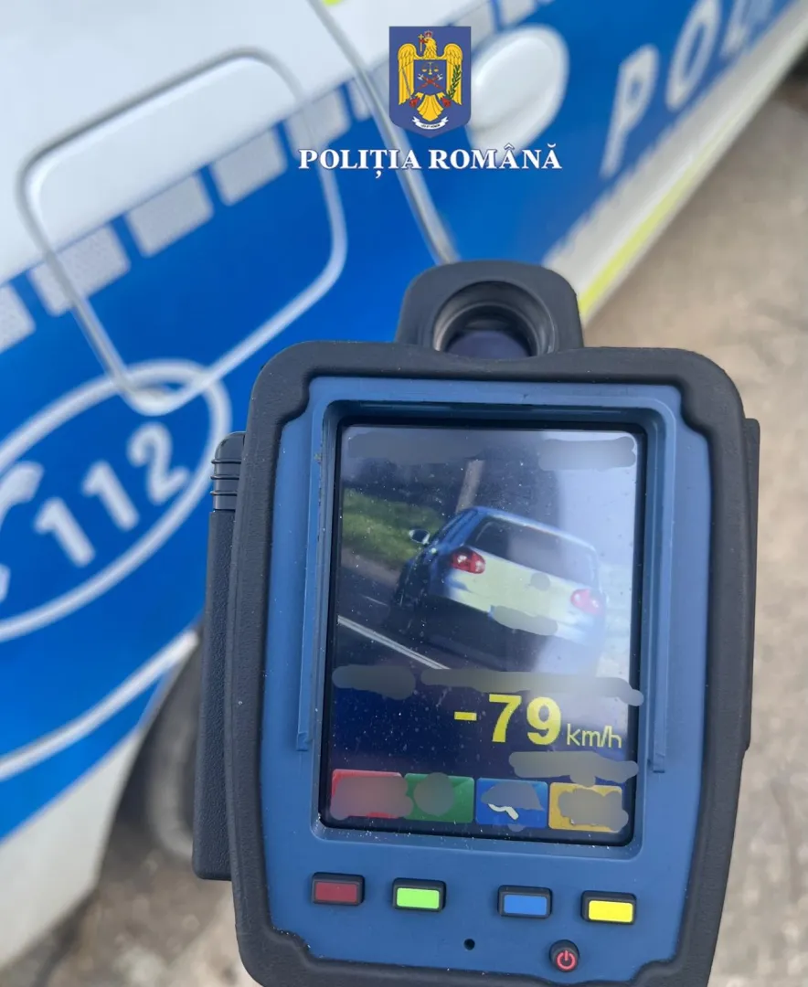 Șofer prins băut, cu permisul expirat și viteză peste limită, în Mangalia