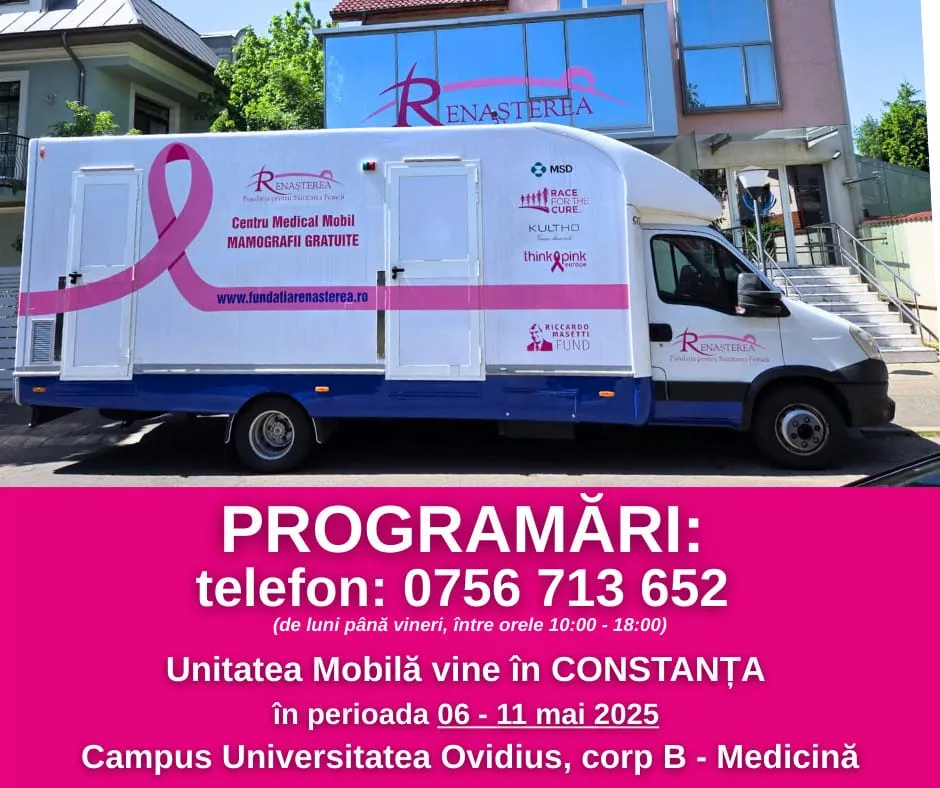 Mamografii 3D gratuite pentru pacientele oncologice, la Constanța – foto 2