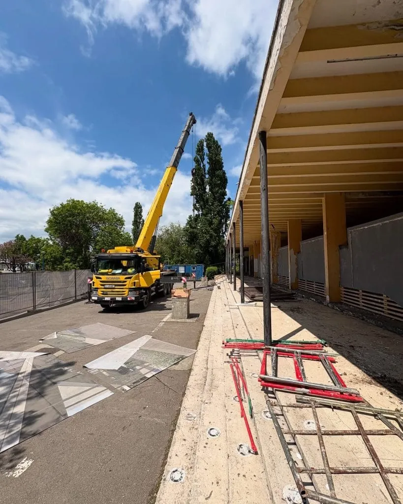 S-a dat startul lucrărilor de reabilitare a Teatrului de Vară Mamaia: A început organizarea de șantier (FOTO) – foto 3