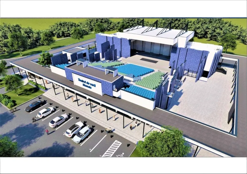 S-a dat startul lucrărilor de reabilitare a Teatrului de Vară Mamaia: A început organizarea de șantier (FOTO) – foto 5