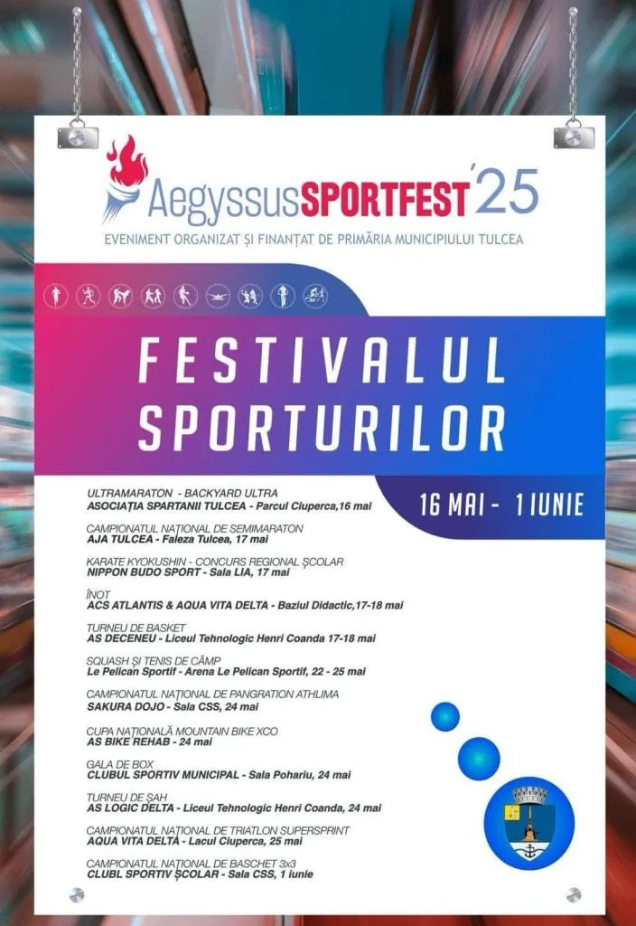 Începe Aegyssus Sport Fest 2025, la Tulcea – foto 2