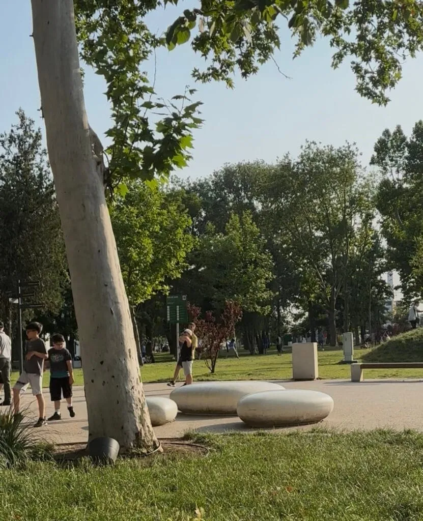 Avem băncuțe, avem verdeață, avem fântână arteziană, dar apă nu-i… Parcul de la Gară – sau cum ne dă iar cu virgulă în toiul verii (FOTO) – foto 7