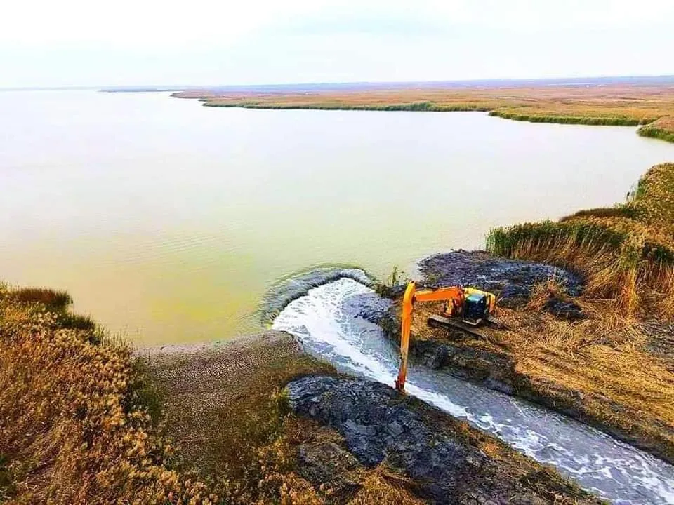 Deșert de… Constanța. Lacul Nuntași a secat FOTO) – foto 4