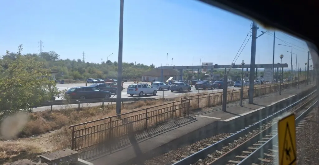 Aglomerație pe A2, de la primele ore ale dimineții – foto 5