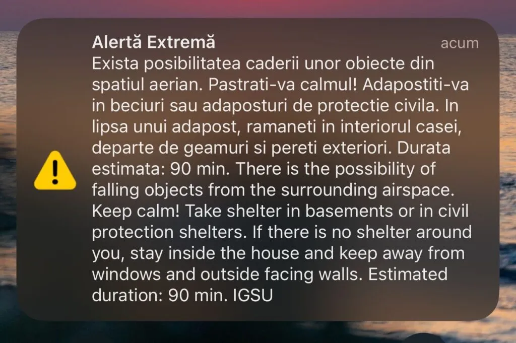 UPDATE: Mesaj RO-Alert, azi-noapte în nordul județului Tulcea  – foto 2