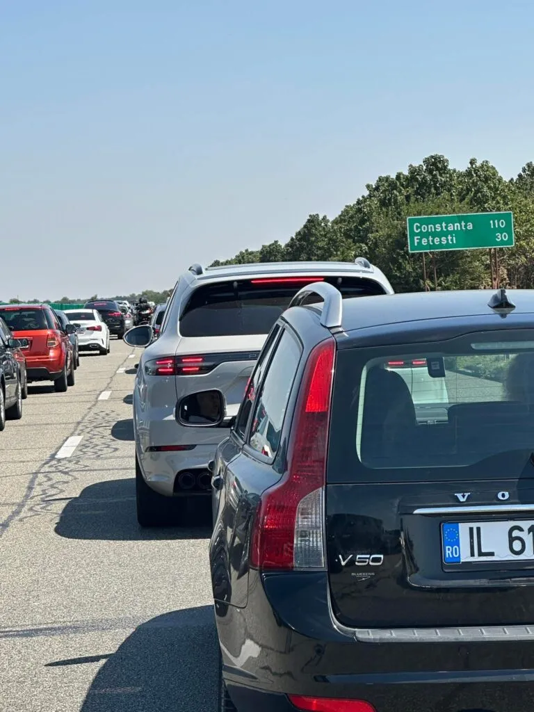 București-Fetești: 4 ore și jumătate, pe A2. Se scriu noi recorduri în trafic (FOTO) – foto 2