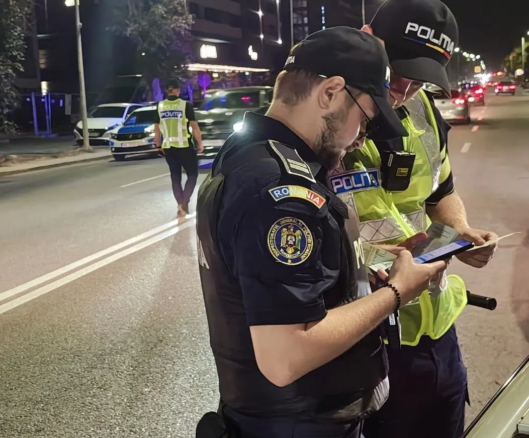 Acțiuni de amploare ale polițiștilor pe litoral. Peste 200 de persoane au fost legitimate și au fost aplicate amenzi de peste 34.000 de lei