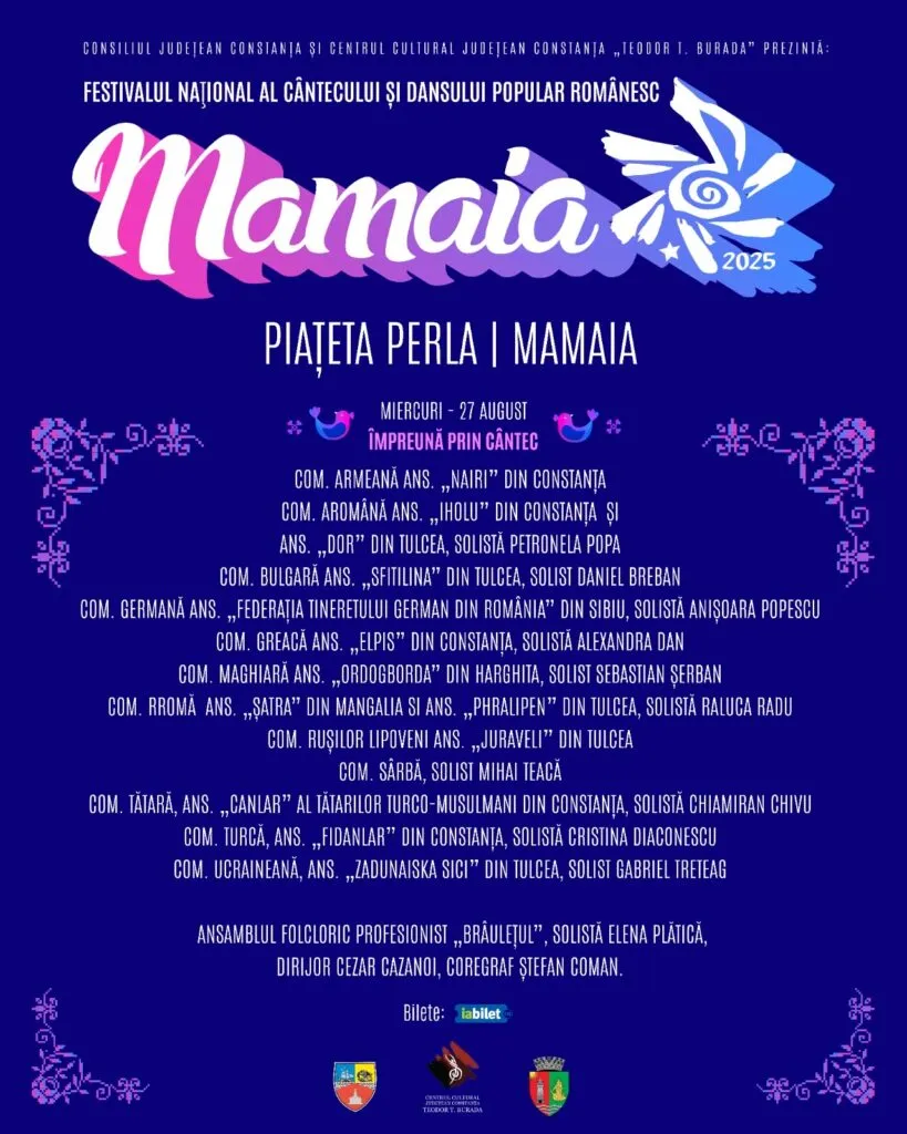 Folclorul prinde viață la malul mării, la Festivalul Național al Cântecului și Dansului Popular Românesc „Mamaia” 2025 – foto 2