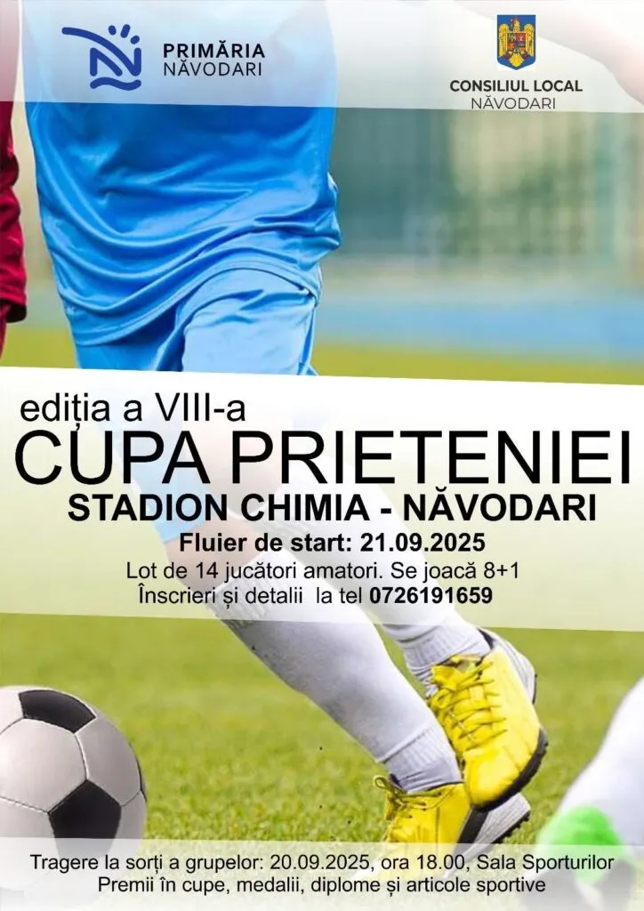 O nouă ediție a „Cupei Prieteniei” debutează duminica viitoare la Năvodari  – foto 2