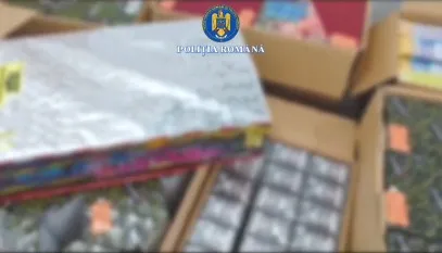 Peste 300 de kilograme de articole pirotehnice, descoperite într-un autoturism la Constanța