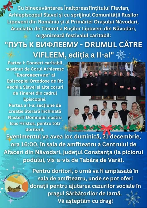 „Drumul către Vifleem” – festival caritabil la Năvodari – foto 2