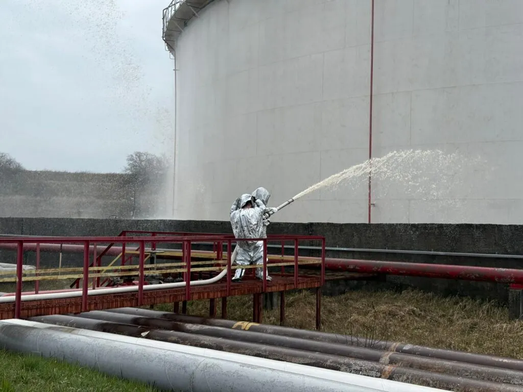 Exercițiu de amploare: Scenariu cu explozie urmată de incendiu la Oil Terminal Platforma Sud și mai multe persoane rănite – foto 5