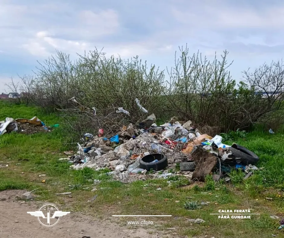 Șase TONE de deșeuri, strânse în două zile din gară și de pe calea ferată, la Constanța – foto 3