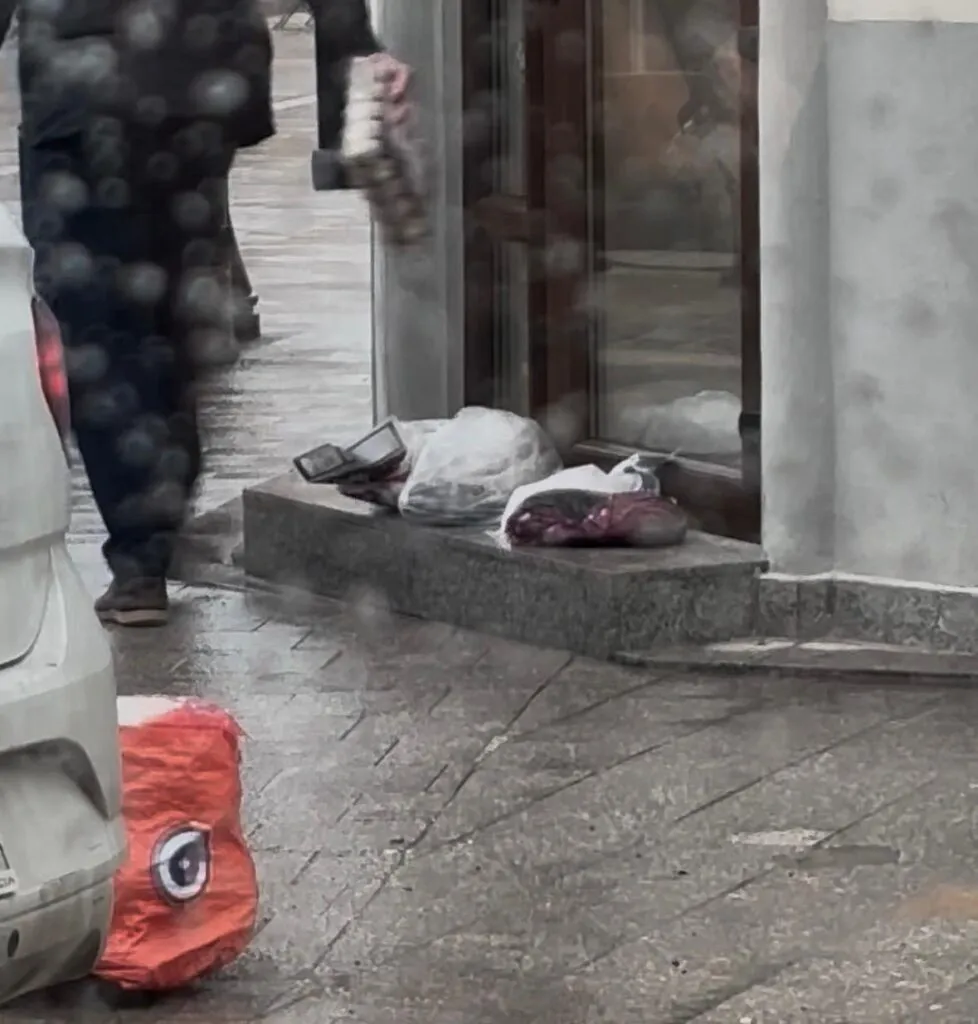Aprovizionare cu… popas pe prag, în ploaie, varianta de Constanța – foto 2