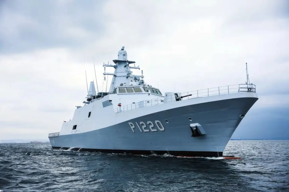 Corveta „Contraamiral August Roman” ajunge pe 10 iulie în Portul Militar Constanța