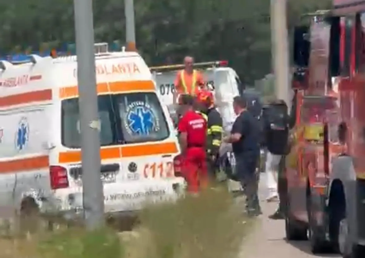 Accident cu mai multe mașini implicate, pe Autostrada Soarelui