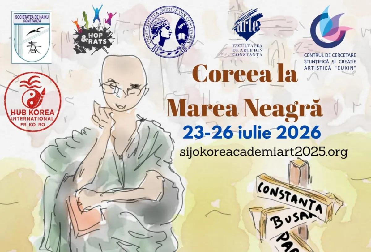Constanța găzduiește evenimentul „Coreea la Marea Neagră 2026”. Ateliere de limbă, gastronomie, caligrafie și cultură coreeană