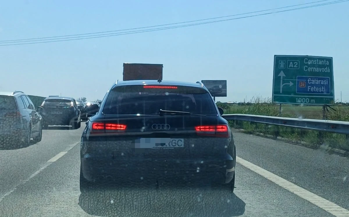 Accident pe Autostrada Soarelui, pe sensul spre București